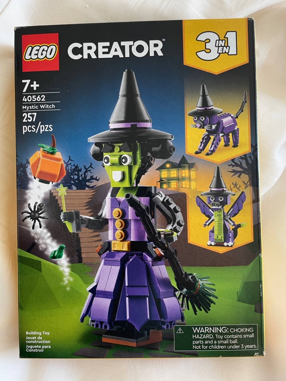 LEGO 3 in 1 Creator Mystic Witch Build — Purple & Green